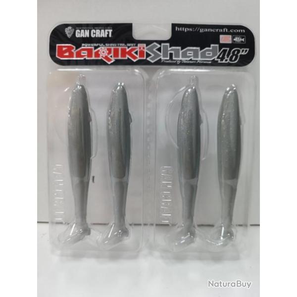 !! Des.  GAN CRAFT BARIKI SHAD 4.8" COLO: #07 13cm !!