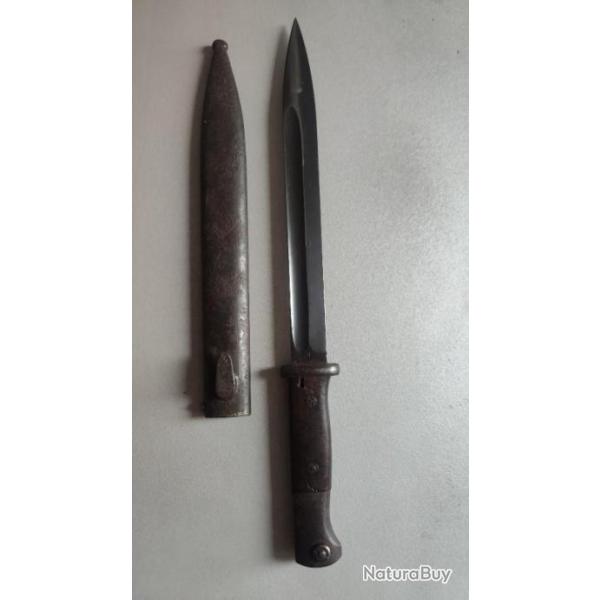 Baonnette k98 ww2 monomatricule III REICH