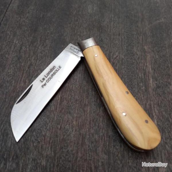 Couteau R�gional LE LONDON par COURSOLLE Manche en Olivier