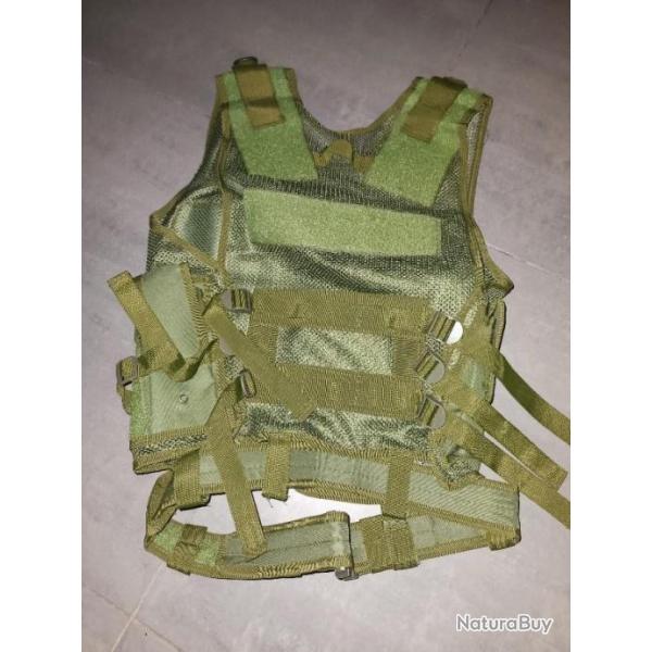 Gilet tactique camouflage