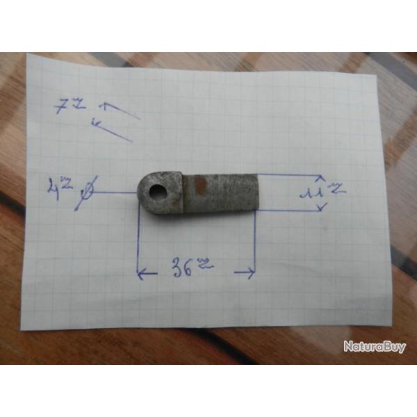 pi�ce d�tach�e en bon �tat pour arme  d'�paule � silex ou percussion