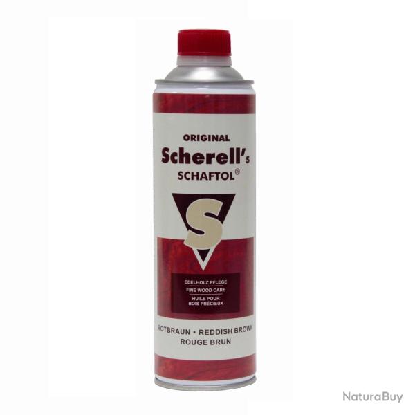 Bidon d'huile pour crosse Schaft�ll brun/rouge 500 ml