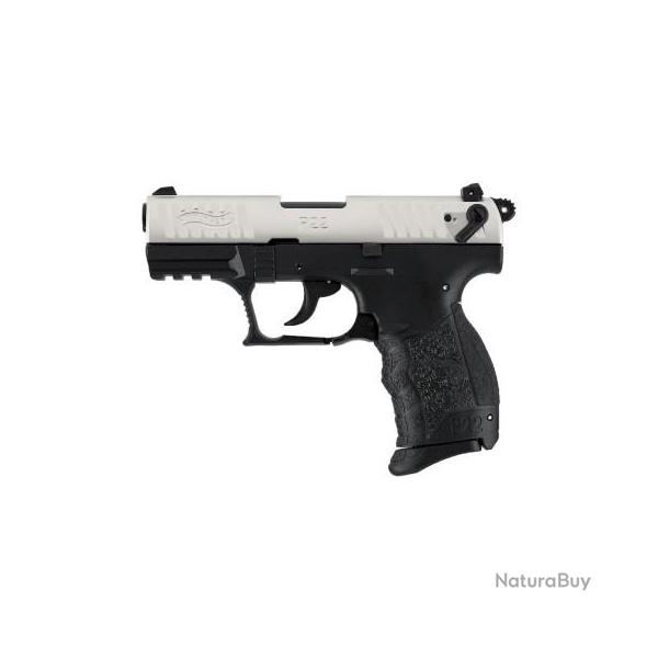 op�def! Pistolet P22Q � blanc et d'alarme 9mm Walther P22Q bicolore