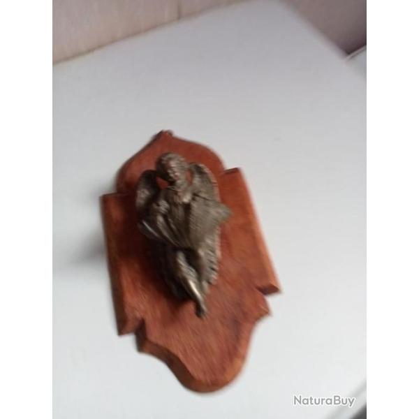 ancien b�nitier sur support bois hauteur 18 cm