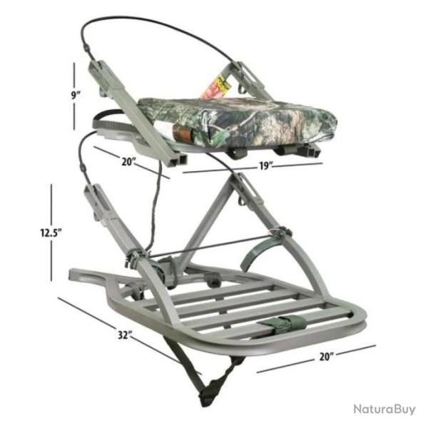 TREESTAND AUTOGRIMPANT SUMMIT OPEN SHOT SD ALU