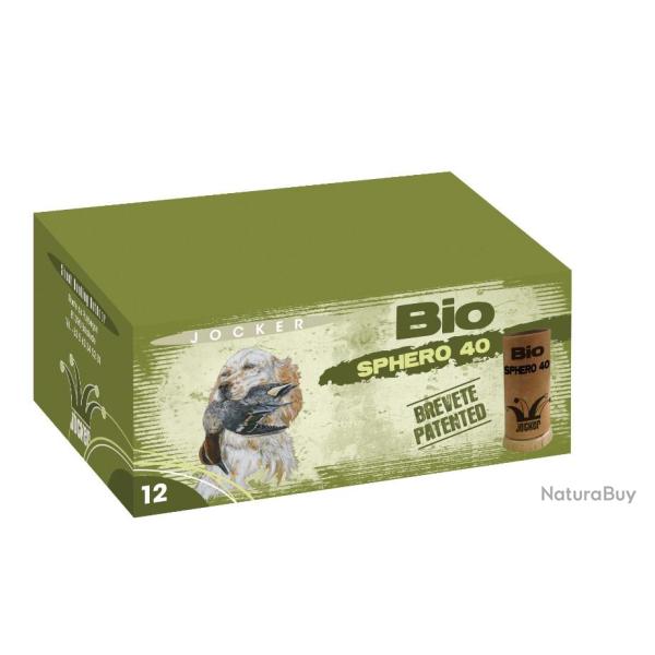Bo�te de 10 cartouches Jocker BIO SPHERO 40 C/12/76/25 - Bourre jupe N�2