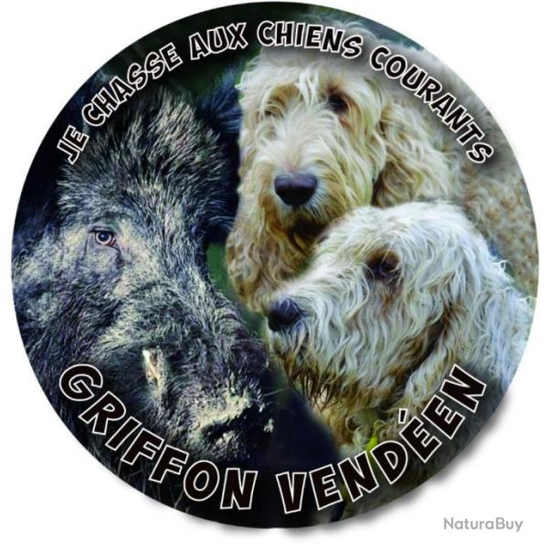 Autocollants Griffon Venden Sanglier