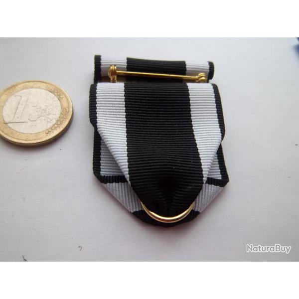Allemagne 1914 ruban repro croix de fer 2�me Classe d�coration militaire