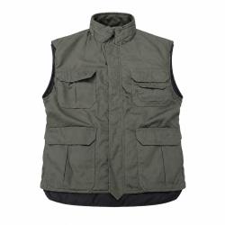 Gilet matelass&eacute; kaki 4 poches Taille L