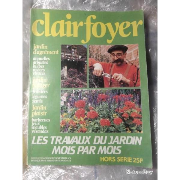 Clairfoyer - hors s�rie - travaux du jardin mois par mois.
