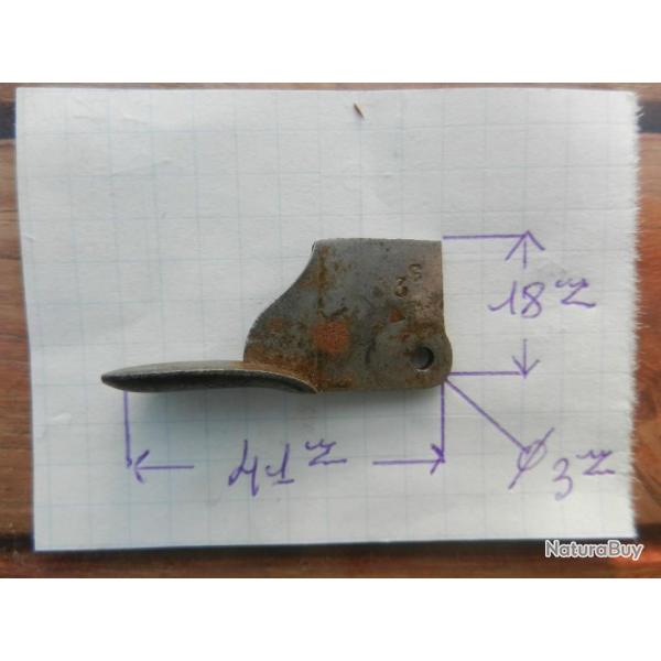 petite pi�ce d�tach�e queue de d�tente pour ancienne arme