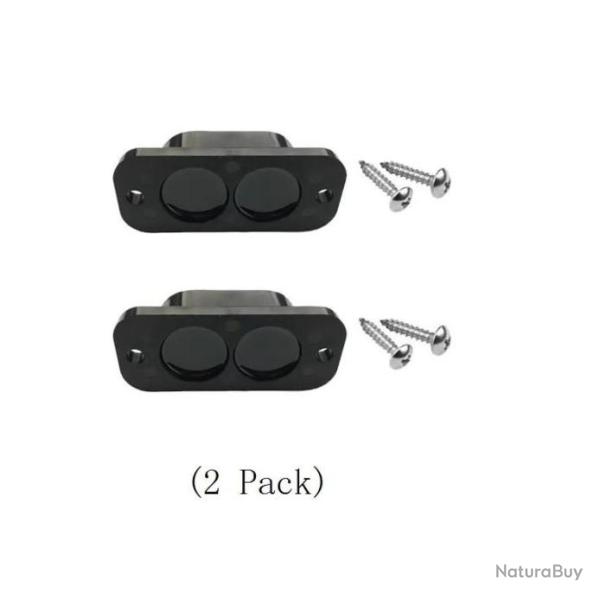 Support aimant� n�odyme puissant pour arme supportant jusqu'� 10kg - Pack de 2