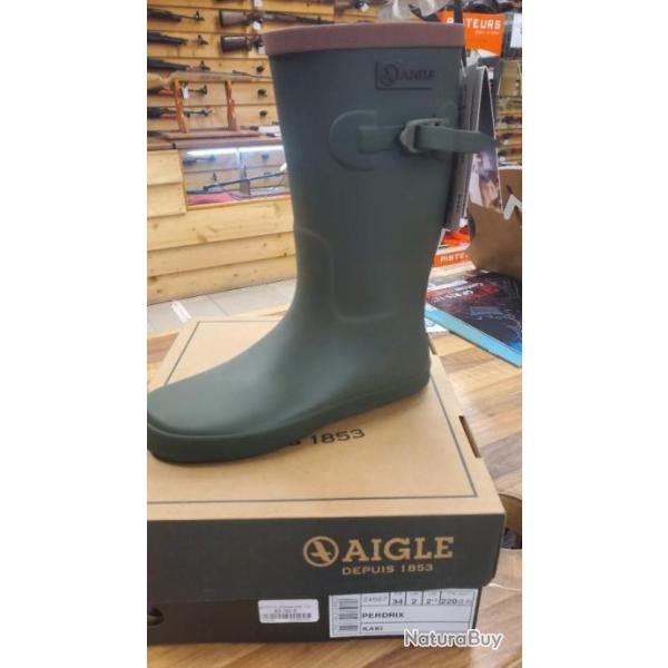 AIGLE BOTTES ENFANT PERDRIX P34