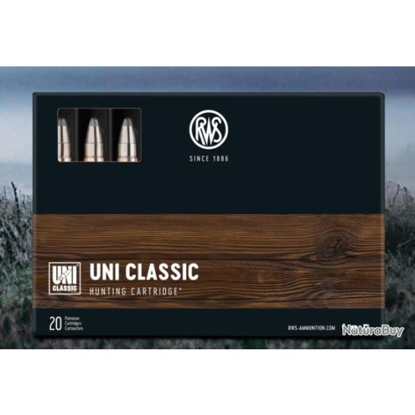 Munitions RWS .375 H&H MAG. UNI CLASSIC 19,5G / 20 cartouches