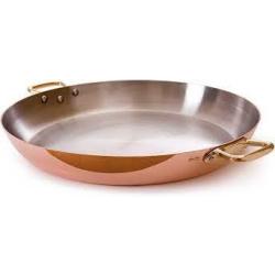 PLAT &Agrave; PA&Euml;LLA CUIVRE &Eacute;TAM&Eacute; 35 CM