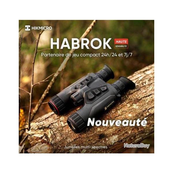JUMELLE A IMAGERIE THERMIQUE+ NUMERIQUE HIKMICRO HABROK HQ35LN, NEW, NOUVEAUTE !!!! EN STOCK !!!
