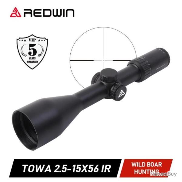REDWIN P1 TOWA 2.5-15X56 IR PAIEMENT EN 3  OU 4 FOIS - LIVRAISON GRATUITE