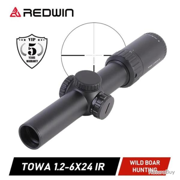 REDWIN  TOWA 6x24 IR AVEC MONTAGE AVEC MONTAGE PAIEMENT EN 3  OU 4 FOIS - LIVRAISON GRATUITE