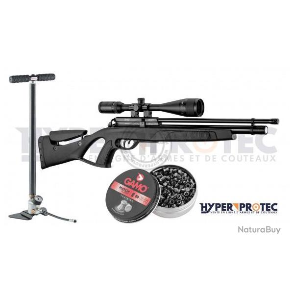 Pack Gamo Coyote Tactical + Lunette + Pompe