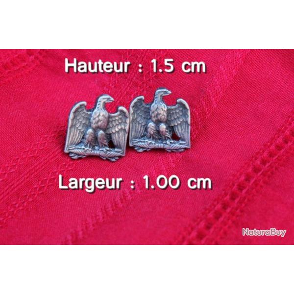 Lot de deux petits aigles d'empire(copie) fixation mode pin's