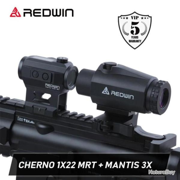 REDWIN CHERNO 1X22 MRT + LOUPE MANTIS 3X PAIEMENT EN 3 OU 4 FOIS - LIVRAISON GRATUITE