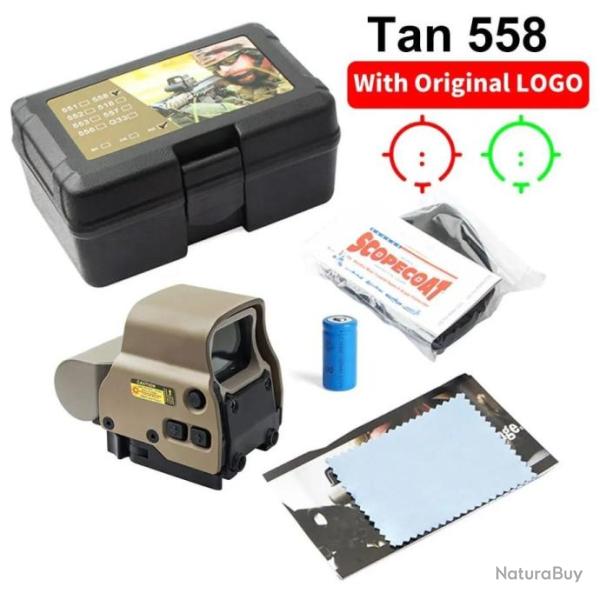 VISEUR HOLOGRAPHIQUE TAN 558 - LIVRAISON GRATUITE