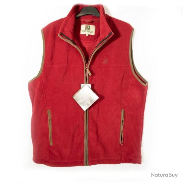 Gilet de tir Percussion - Rouge - Neuf