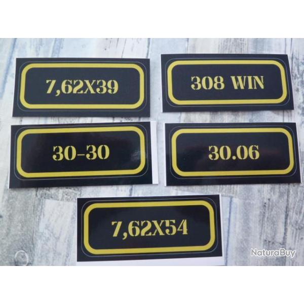 Stickers caisse � munition #  30.30