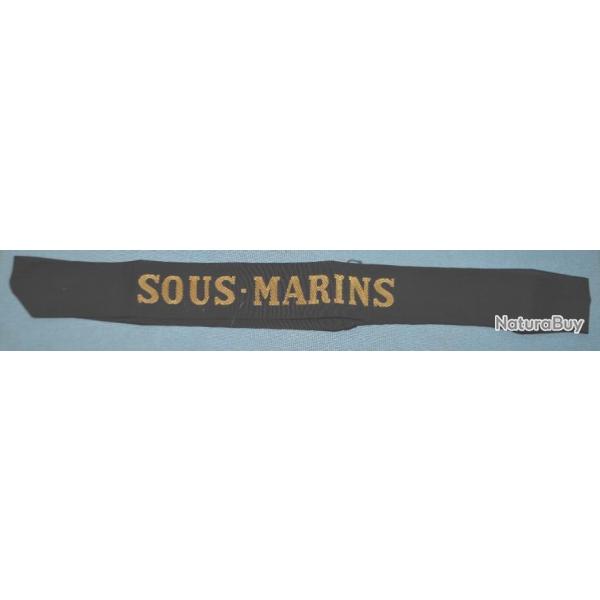 Bande de bachi Marine Nationale "Sous Marins"