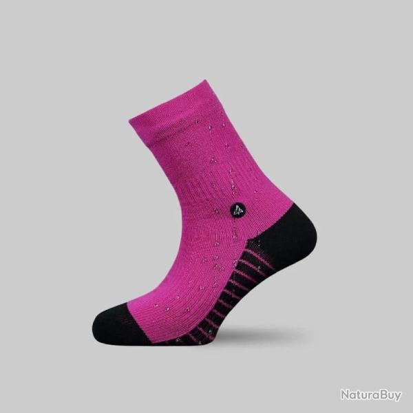 CHAUSSETTE IMPERM�ABLE VERJURI TRAIL DRY ROSE