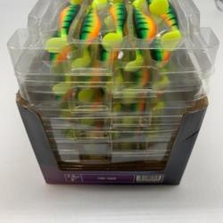 Leurre souple de p&ecirc;che Xander pro shads Fox rage fire tiger