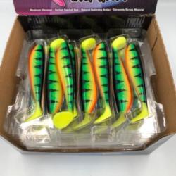 Leurre souple de p&ecirc;che Spikey Shad Fox Rage 9cm Red head