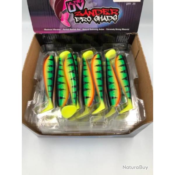 Leurre souple de pche Spikey Shad Fox Rage 9cm Red head