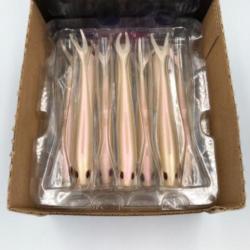 Leurre souple de pêche Slick finesse pearl 13cm