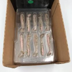 Leurre souple de p&ecirc;che Spikey Shad salt n pepper 6cm