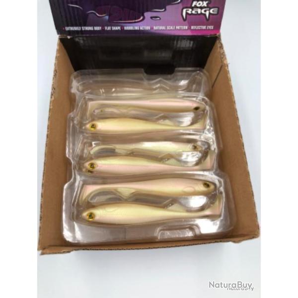 Leurre souple de p�che Slick Shad Fox Rage Pearl 11cm