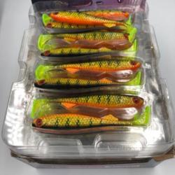 Leurre souple de pêche Slick Shad Fox Rage Natural perch 11cm