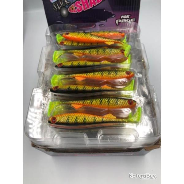 Leurre souple de pche Slick Shad Fox Rage Natural perch 11cm