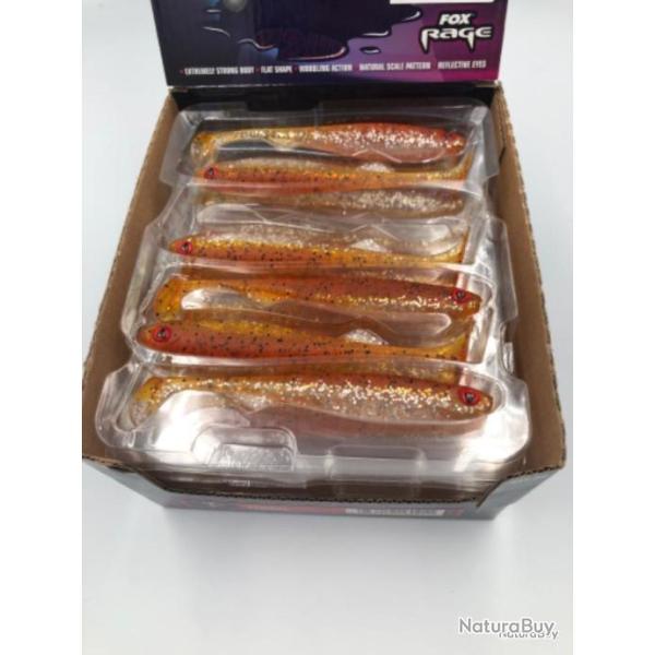 Leurre souple de p�che Ultra UV Slick Shad Fox rage blue tinsel 13cm