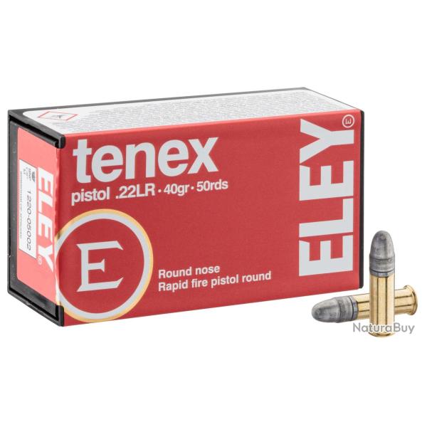 Cartouches Eley Tenex Pistol cal. 22 LR