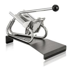 COUPE FRITES PRO INOX 8 MM Sur socle &eacute;maill&eacute;