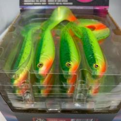 Leurre souple de p&ecirc;che pro grub Fox rage lemon tiger