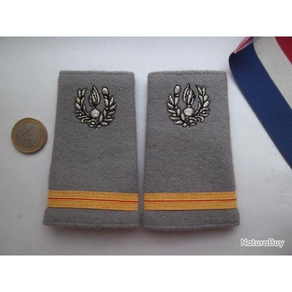 lot fourreau paulette Commissariat Adjudant collection militaire