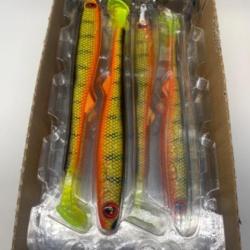 Leurre souple de pêche slick fast fox rage natural perch