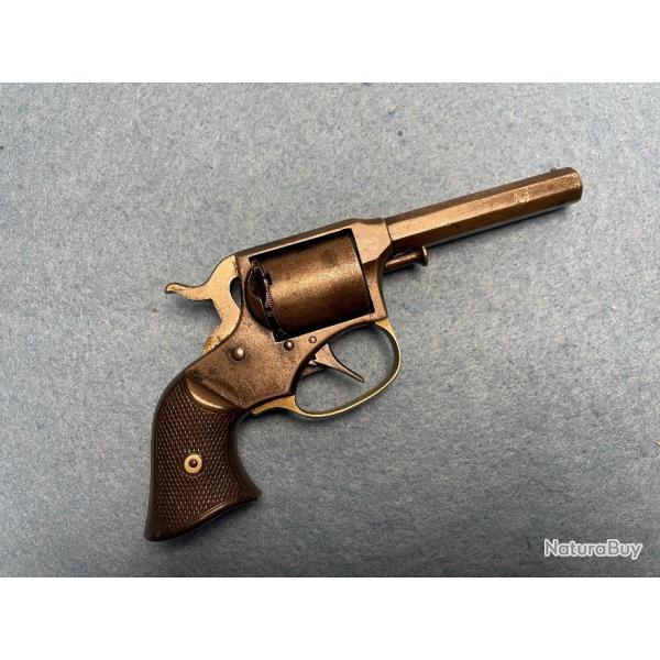 REVOLVER  REMINGTON RIDER POCKET CALIBRE 31  CANON DE 2 POUCES  1858  19 �ME