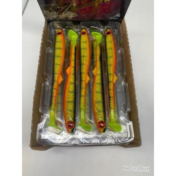 Leurre souple de p�che slick fast fox rage natural perch 18cm