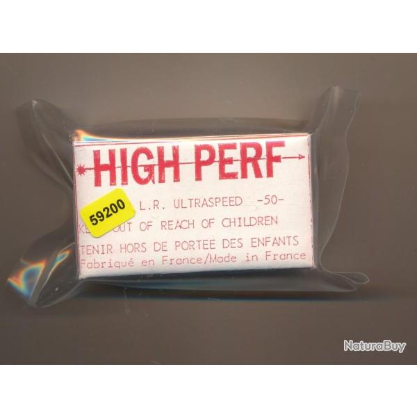 BOITE VIDE TBE  RARE 22 LR SUPER PERFORANTE FRANCE