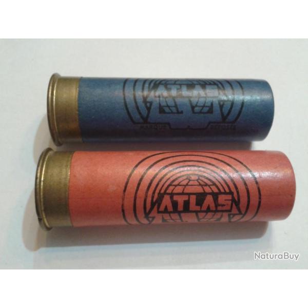 2 Belles Cartouches ATLAS SFM Calibre 16