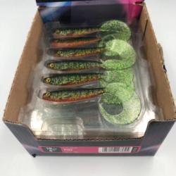 Leurre souple de pêche ultra UV pro-grub Fox rage Pike 10cm