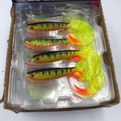 Leurre souple de p&ecirc;che ultra UV pro-grub Fox rage perch 12cm